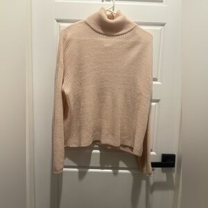 Sadie & Sage Cream Knit Sweater - size small